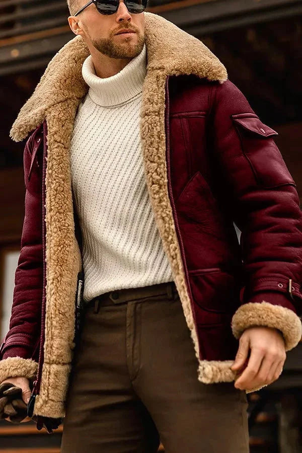 Sherpa Lined Heritage Flight Jacket