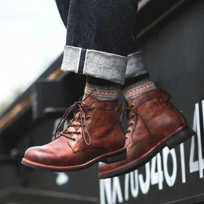 Ava Leather Boots