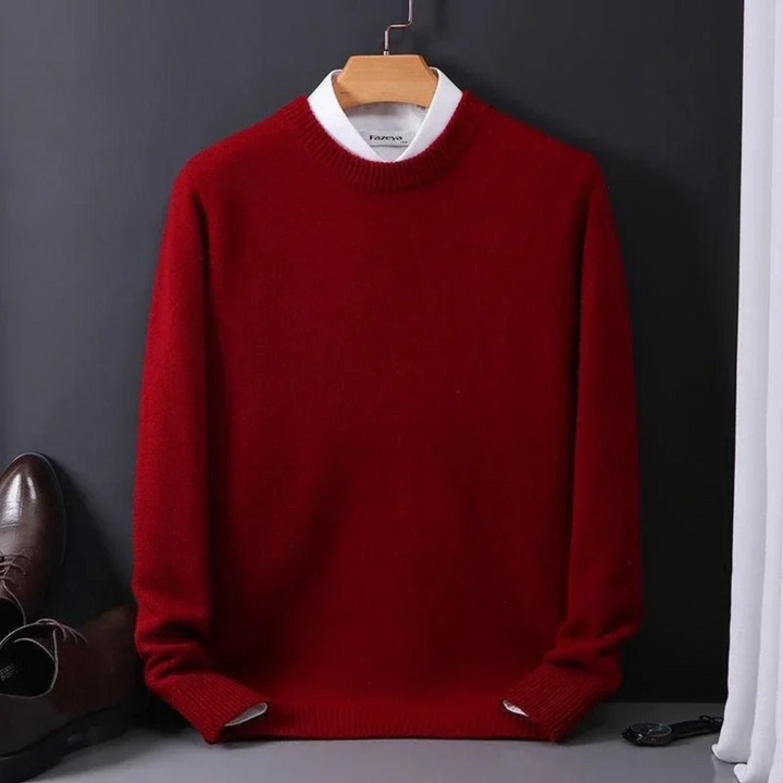 Thierry Cashmere Crew Neck Sweater
