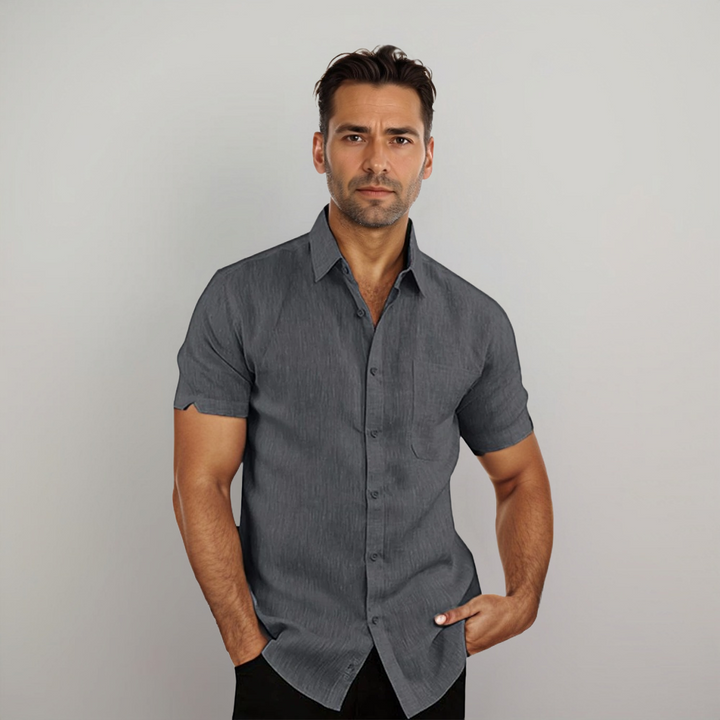 Aurelio Heritage Men’s Linen Shirt