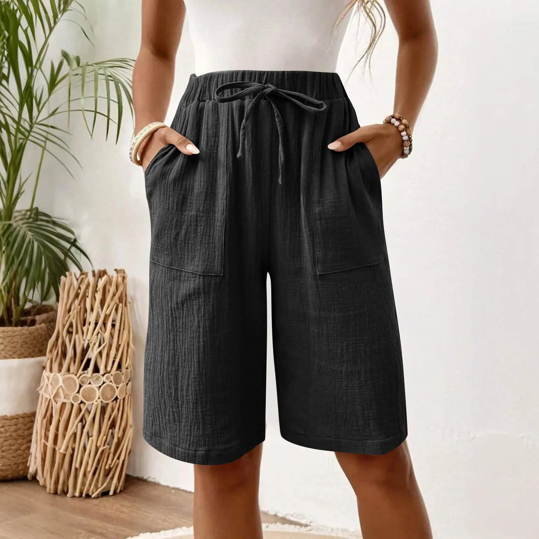 Sienna - Linen Cotton Shorts
