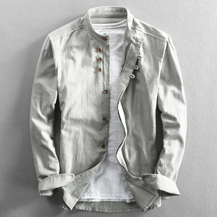 Zayden Japanese Heritage Linen Shirt