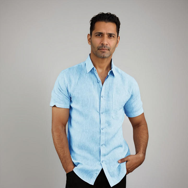 Aurelio Heritage Men’s Linen Shirt