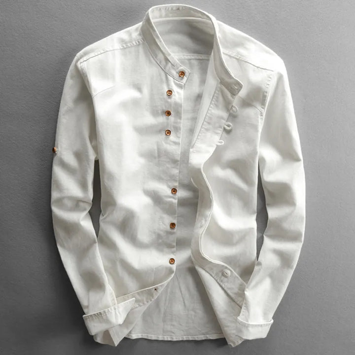 Zayden Japanese Heritage Linen Shirt