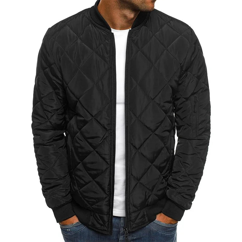 Colby Diamond Pattern Casual Jacket