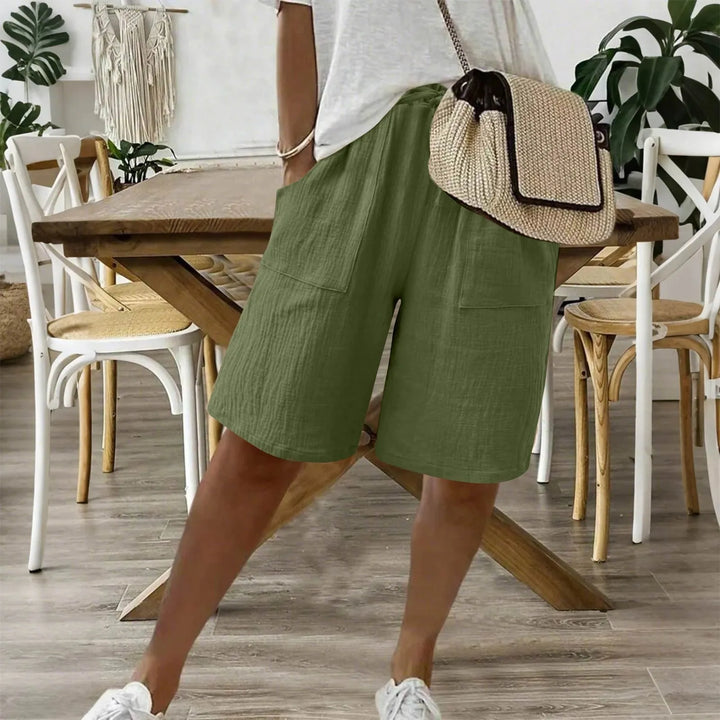 Sienna - Linen Cotton Shorts