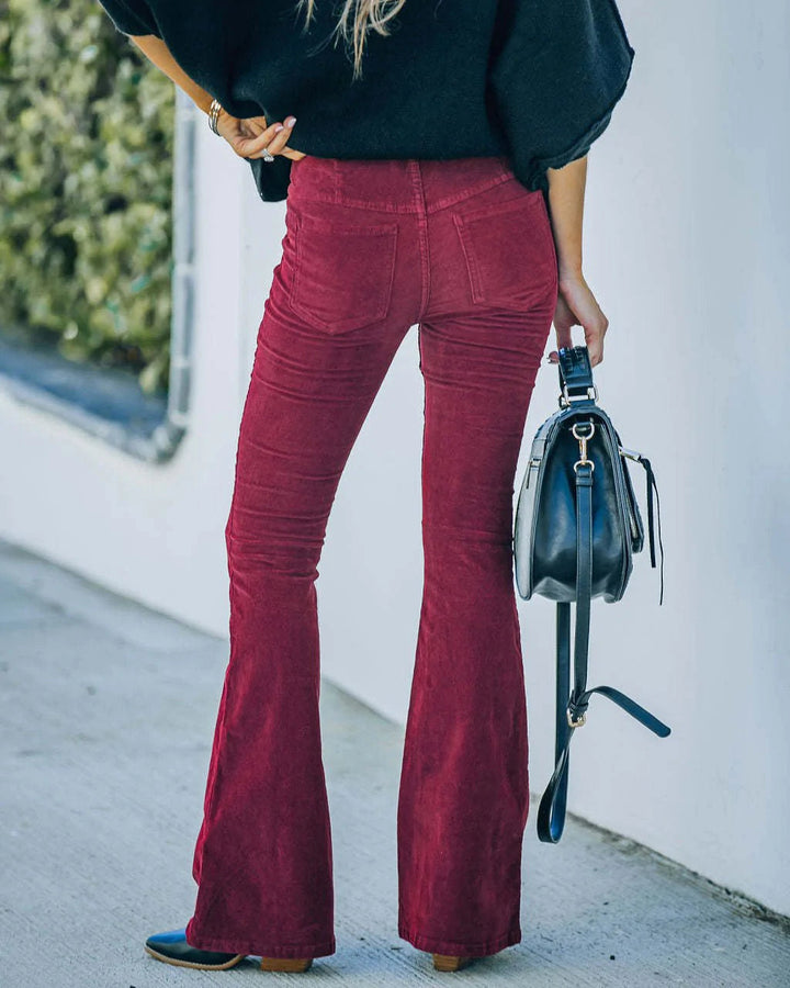 Freesia - Trendy Flared Pants