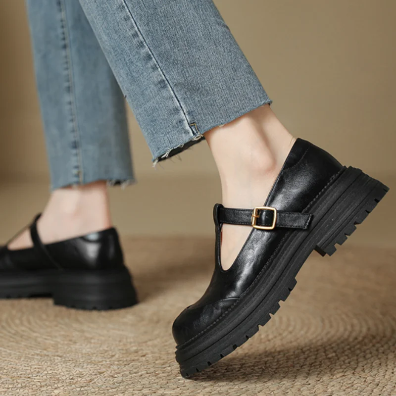 Farisse T-bar Shoes