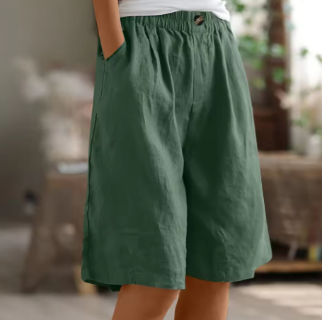 Frances - Comfortable Cotton Shorts