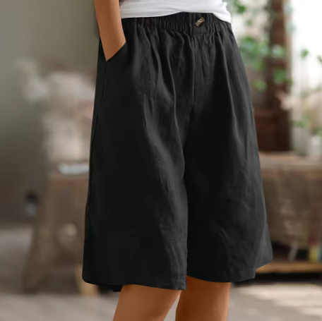 Frances - Comfortable Cotton Shorts
