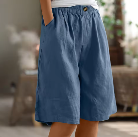 Frances - Comfortable Cotton Shorts