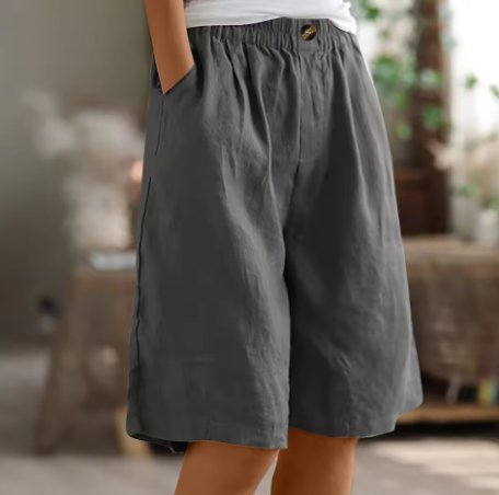 Frances - Comfortable Cotton Shorts