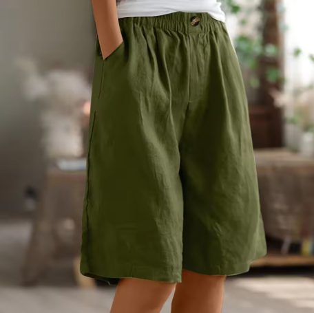 Frances - Comfortable Cotton Shorts