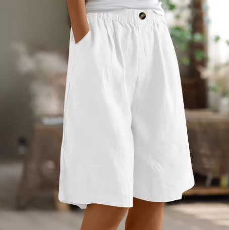 Frances - Comfortable Cotton Shorts
