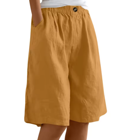 Frances - Comfortable Cotton Shorts
