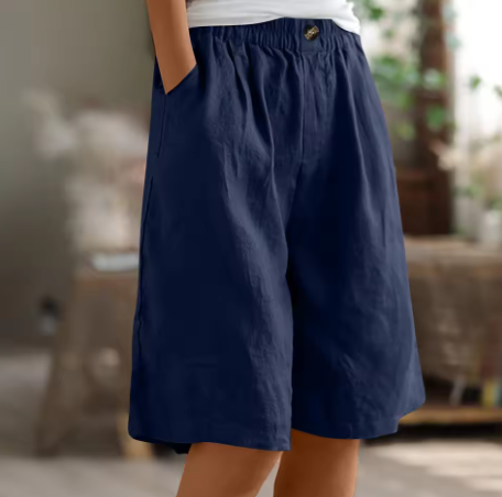 Frances - Comfortable Cotton Shorts