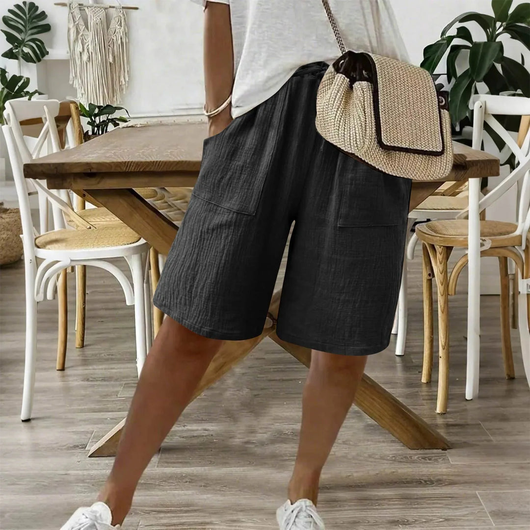Sienna - Linen Cotton Shorts