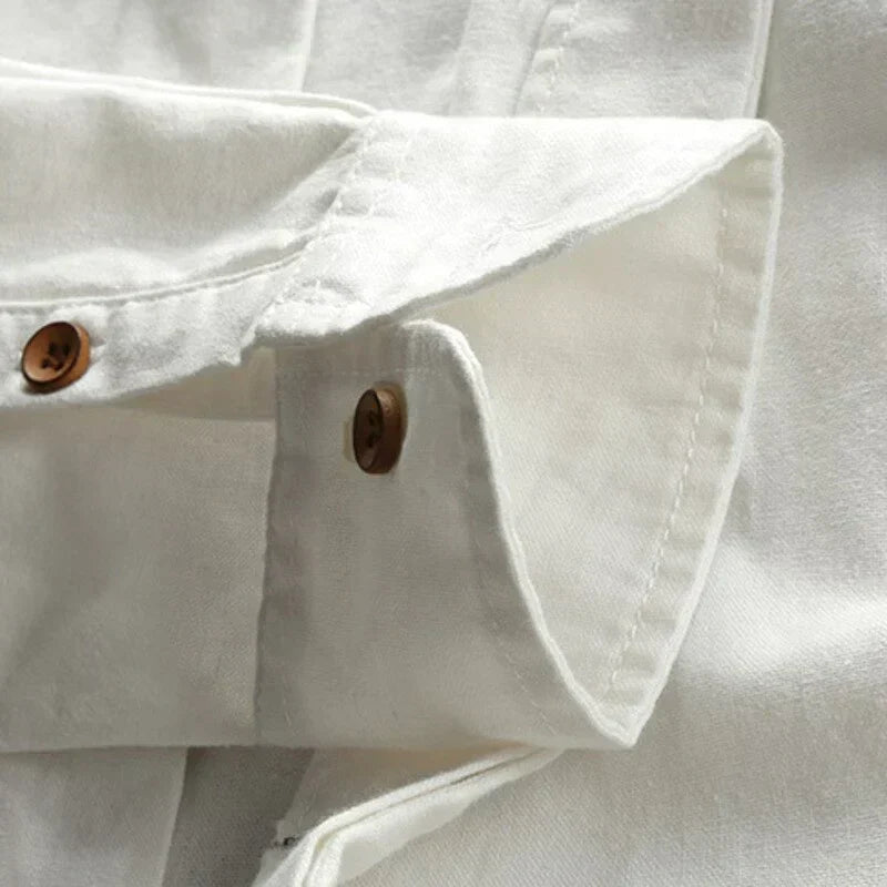 Zayden Japanese Heritage Linen Shirt