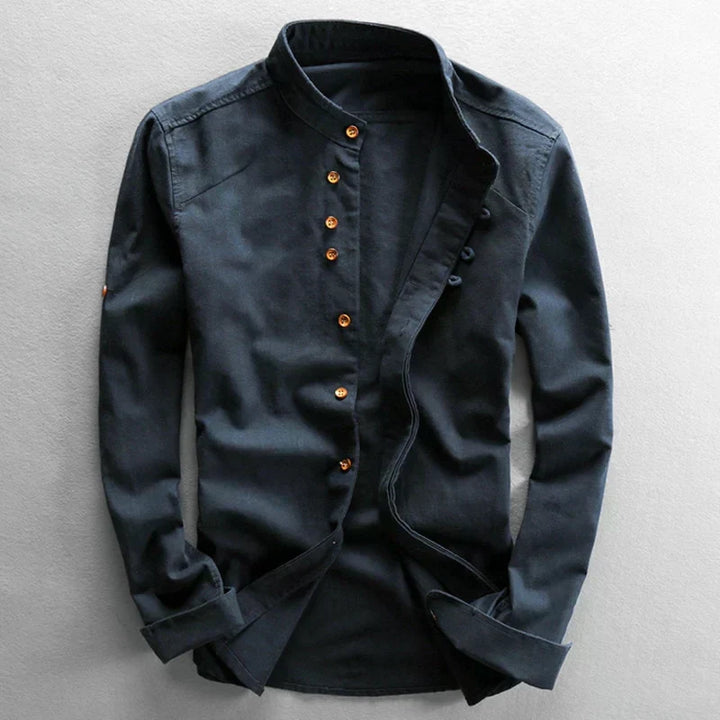Zayden Japanese Heritage Linen Shirt