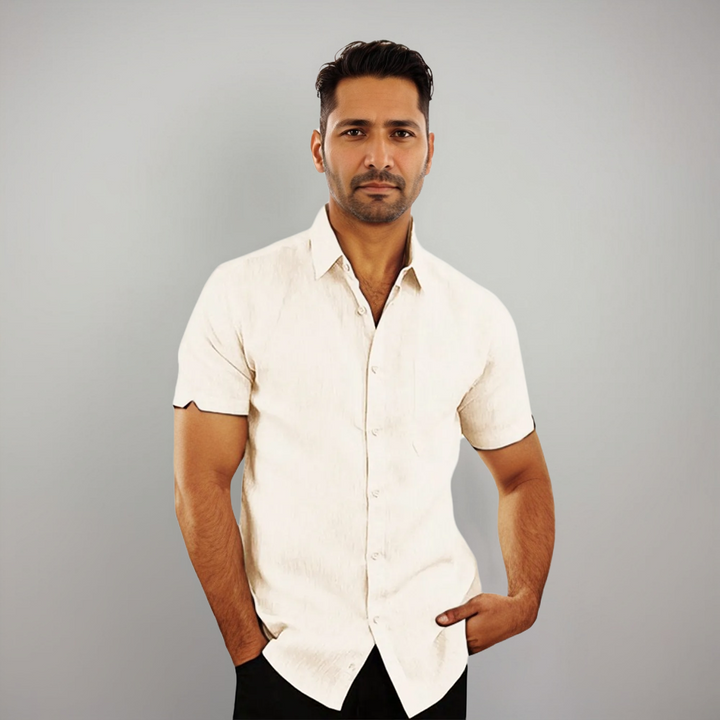 Aurelio Heritage Men’s Linen Shirt