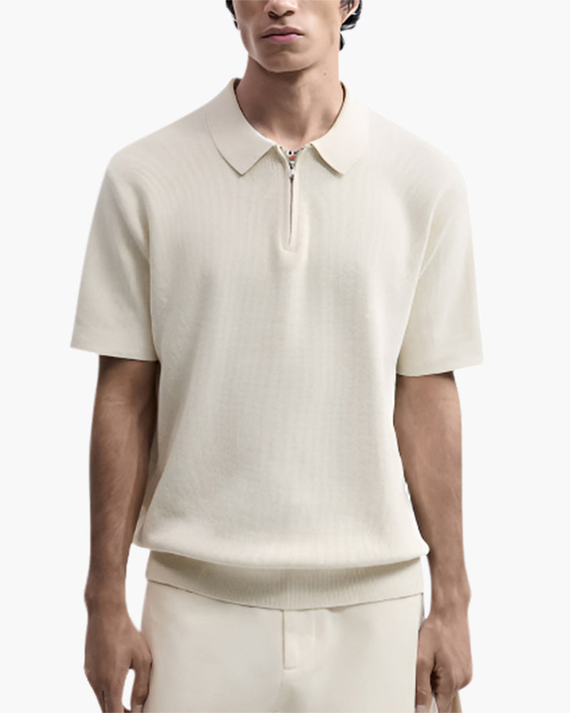 Brooks Heritage Half Zip Polo