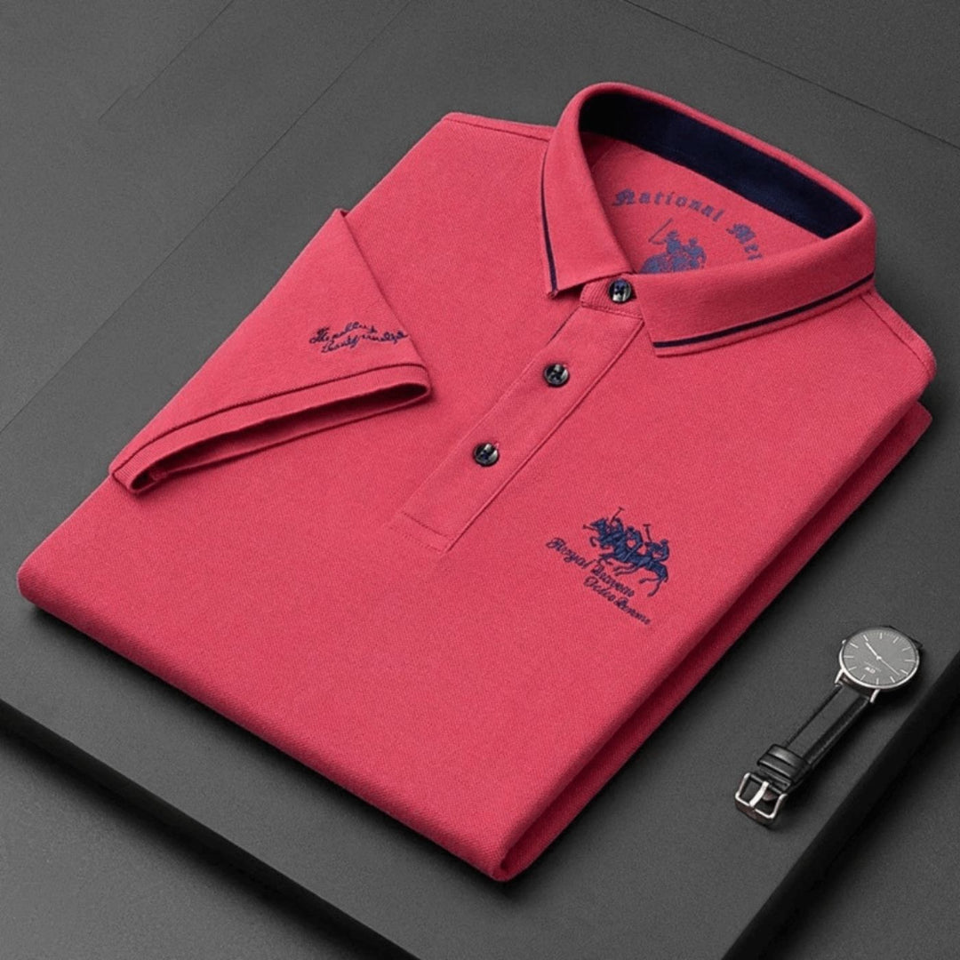 Banjo Polo Shirt in Soft Cotton