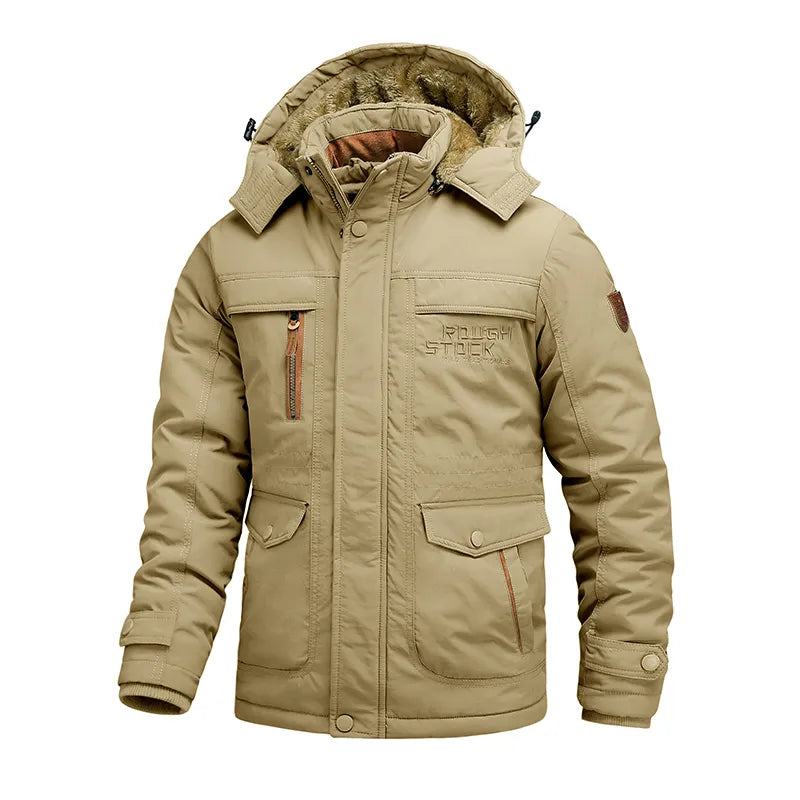 Winter Coat with Removable Hood