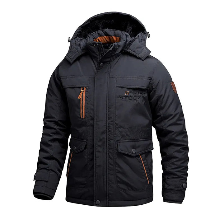 Winter Coat with Removable Hood