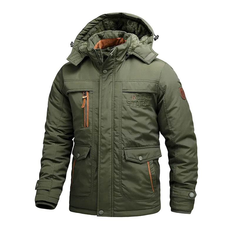 Winter Coat with Removable Hood