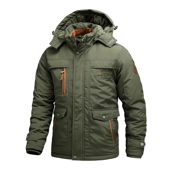 Winter Coat with Removable Hood