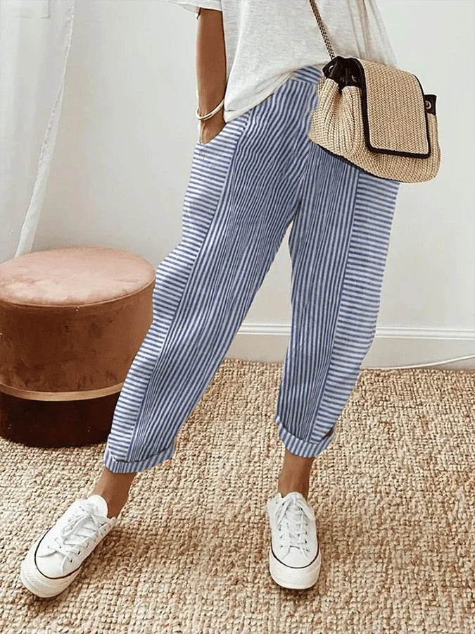 Jade - Striped Pants Jade