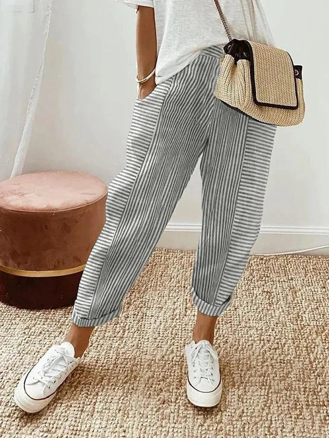 Jade - Striped Pants Jade