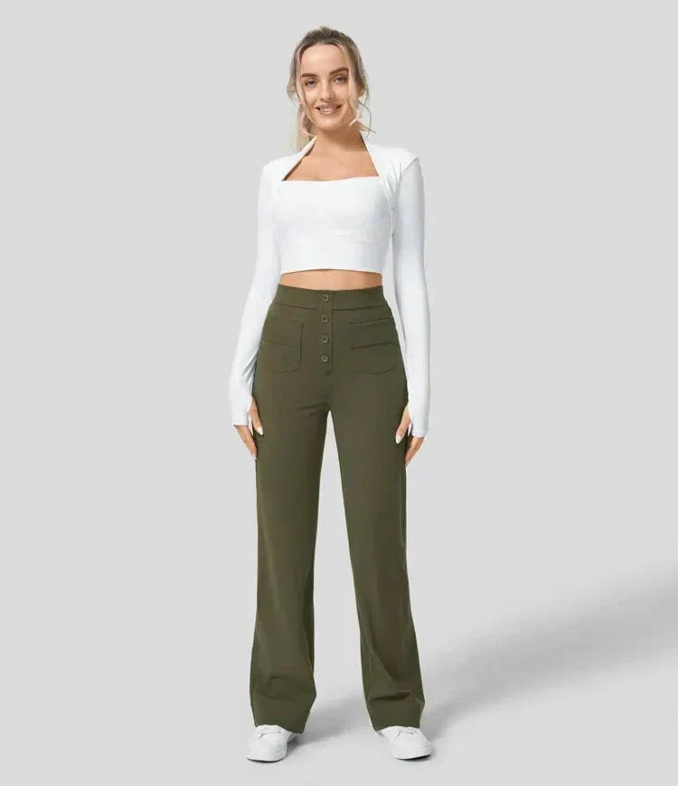 Jade - Comfortable Elastic Pants