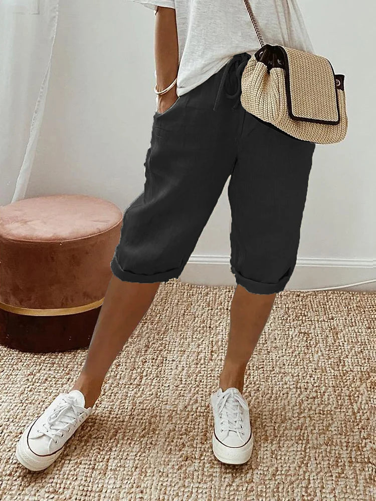 Paisley - Cotton Shorts for Women