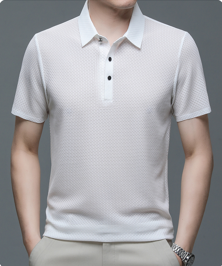 Morten Heritage Men's Mesh Polo
