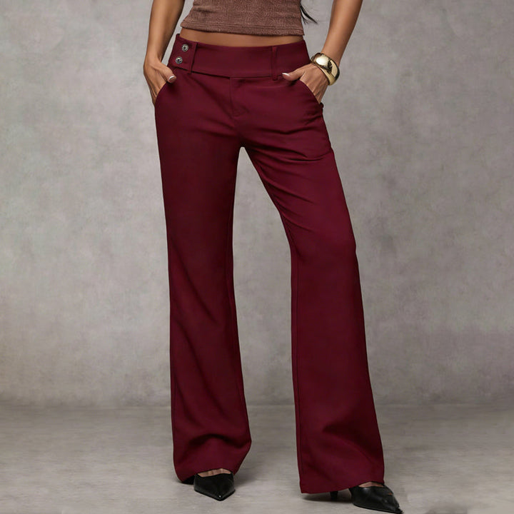Avera - Elegant Flared Pants
