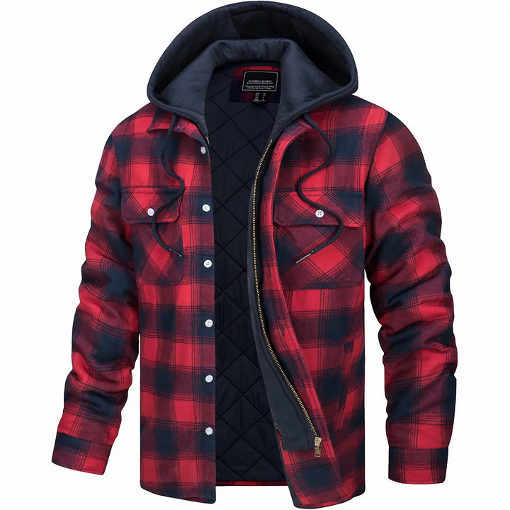 Declan Checkered Heritage Zip Jacket