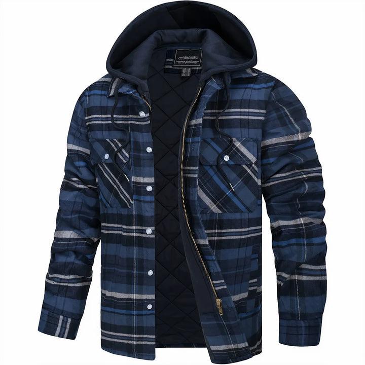 Declan Checkered Heritage Zip Jacket